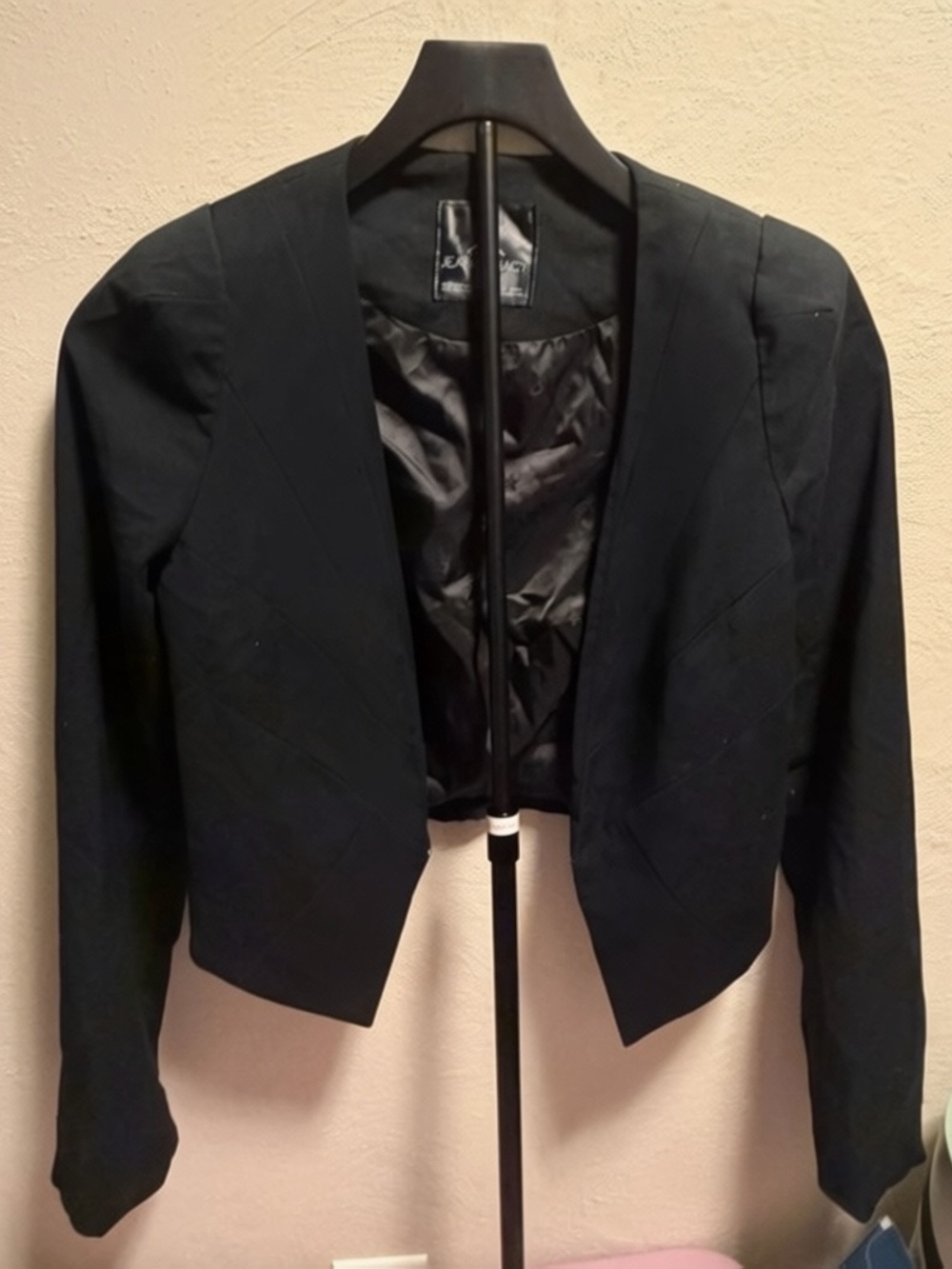 Legacy Black Cropped Blazer Jacket